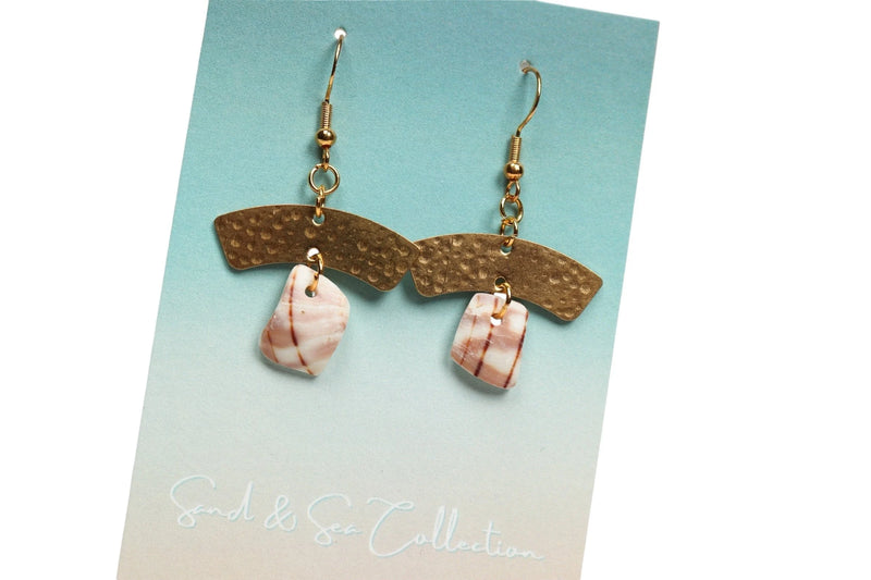#1 Sand & Sea Earrings